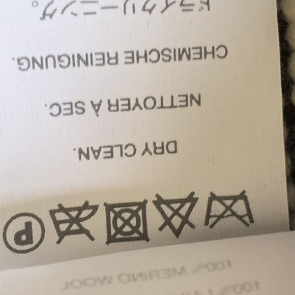 Madewell Striped Merino Wool Button Up Sleeves Sweater Dress Black Cream XXS - Picture 13 of 13